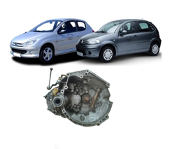 Caixa Cambio Peugeot 206 Citroen C3 1.4 8v 2004 a 2007 Varão