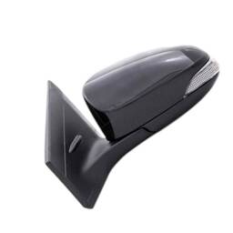 RETROVISOR ESQUERDO YARIS 2019 A 2024 PRATA C/ PISCA 7 PINOS