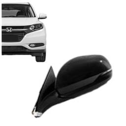 Retrovisor Esquerdo HRV 2016 a 2021 Branco C/ Pisca 7 Pinos