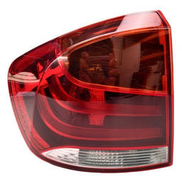 Lanterna Tras Esq Bmw X1 E84 2010 a 2015 (Canto) Com Riscos