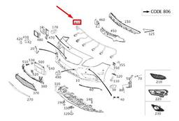 Chicote Sensor Estacionamento Mercedes CLA A1175403201