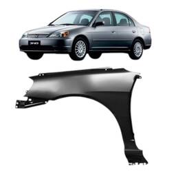 PARALAMA ESQUERDO CIVIC 2001 2002 2003 NOVO