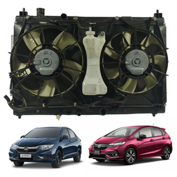 Kit Radiador Honda City Fit 2015 a 2021 Original