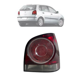 Lanterna Traseira Direita Polo Hatch 2007 2008 a 2014 Fume