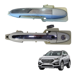 PAR MAÇANETA EXTERNA ESQUERDA SANTA FÉ 2007 A 2013