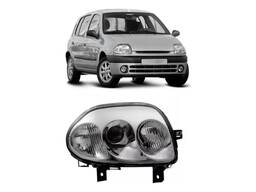 FAROL DIREITO ELETRICO FOCO DUPLO CLIO 1999 A 2002 DEPO