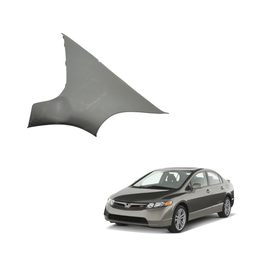 Lateral Coluna Traseira Esquerda Honda New Civic 2007 a 2011