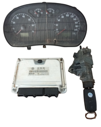 KIT MODULO INJEÇAO POLO/GOLF 2004 1.6 GAS. MAN. 032906032   