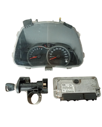 KIT MODULO INJEÇAO FORD KA 2012 1.0 FLEX AS5512A650AC 