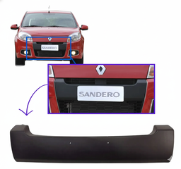 MOLDURA PARA CHOQUE DIANTEIRO SANDERO 2011 2012 A 2014