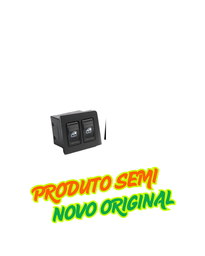 BOTÃO VIDRO ELETR FIAT UNO ELBA  FIORINO 85/04 ORIGINAL