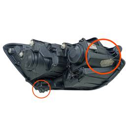 FAROL ESQUERDO FOX SPACE 2015 A 2022 FRISO PRETO (LER)