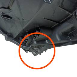 FAROL ESQUERDO FOX SPACE 2015 A 2022 FRISO PRETO (LER)