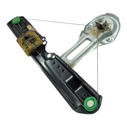 MÁQUINA DE VIDRO PORTA TRASEIRA DIREITA RANGER 2013/ MANUAL