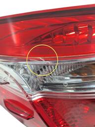 Lanterna Traseira Esquerda Corolla 2015 a 2017 C/Detalhe