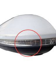 Retrovisor Esquerdo Golf 2014 a 2020 C/Detalhe