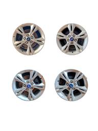Kit rodas ford focus 2015 aro 16 com detalhes