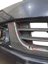 Parachoque e Grade Amarok 2010 a 2016 C/Detalhes