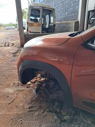 Paralama Lado Esquerdo Renault Kwid 2018 - 2022