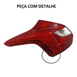 LANTERNA TRASEIRA ESQUERDA FOCUS HATCH 2014 A 2015