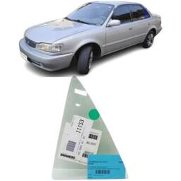 Vidro Porta Traseira Esquerda (Fixo) Corolla 1998 a 2002
