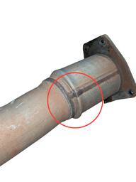 Silencioso Cano Escapamento Dodge Ram 2500 2021 C/Detalhe 68166803AA