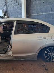 Porta Traseira Esquerda Civic G9 2012 a 2016 Somente Porta