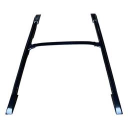 RACK LONGARINA DE TETO HYUNDAI SANTA FÉ 2008 2009 2012 PRETO