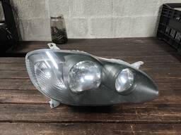 Farol Com Carcaca Cinza Corolla 2003 2004 a 2008 Direito