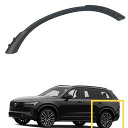 MOLDURA PARALAMA TRASEIRO ESQUERDO  VOLVO XC90 2010 2014
