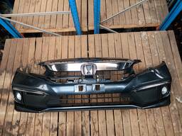 Parachoque Dianteiro Completo Civic G10 2020 21 Azul DETALHE