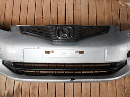 PARACHOQUE DIANTEIRO COMPLETO FIT 2009 A 2012 PRATA DETALHE