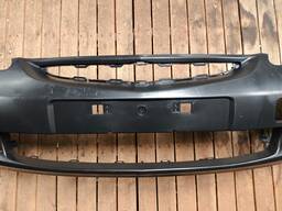 PARACHOQUE DIANTEIRO COM FURO FIT 2007 2008 PRETO NOVO