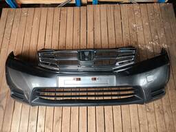 Parachoque Dianteiro Completo City 2013 2014 Cinza REC