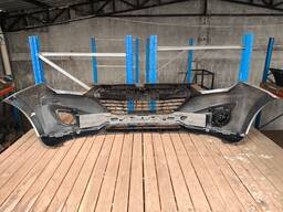 PARACHOQUE DIANTEIRO COMPLETO IX35 2010 A 2016 PRATA DETALHE