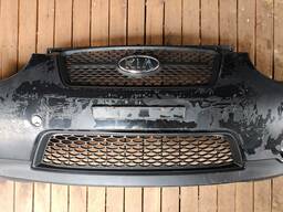 PARACHOQUE DIANTEIRO PICANTO 2006 2007 2008 PRETO DETALHE