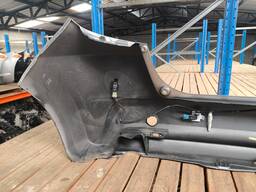 PARACHOQUE TRASEIRO C/ SENSOR FIT 2013 2014 PRATA DETALHE