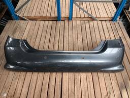 Parachoque Traseiro C/ Sensor Fit 2007 2008 Cinza RECUPERADO