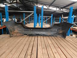 PARACHOQUE TRASEIRO C/ SENSOR FIT 2007 2008 CINZA RECUPERADO