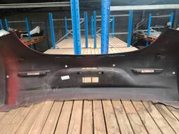 PARACHOQUE TRAS C/SENSOR HB20 HATCH 12 A 15 VERMELHO DETALHE