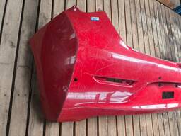 PARACHOQUE TRAS C/SENSOR HB20 HATCH 12 A 15 VERMELHO DETALHE