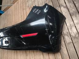 PARACHOQUE TRAS C/ SENSOR HB20 HATCH 2013 A 15 PRETO DETALHE