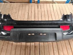 PARACHOQUE TRASEIRO COMPLETO SOUL 2009 A 2014 PRETO DETALHE