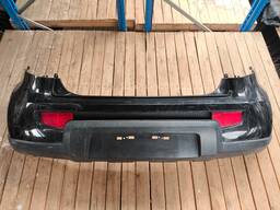 Parachoque Traseiro Completo Soul 2009 a 2014 Preto DETALHE