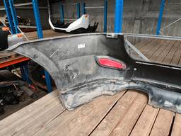 PARACHOQUE TRASEIRO C/ SENSOR SANTA FE 2011 A 2013 PRATA REC