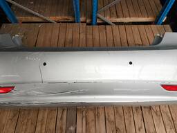 PARACHOQUE TRASEIRO C/ SENSOR SONATA 2011 A 14 PRATA DETALHE