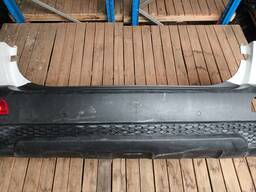 PARACHOQUE TRAS C/ SENSOR SORENTO 2010 A 2013 BRANCO DETALHE