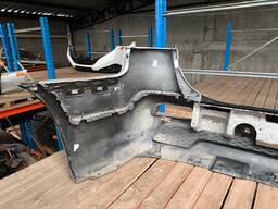 PARACHOQUE TRAS C/ SENSOR SORENTO 2010 A 2013 BRANCO DETALHE