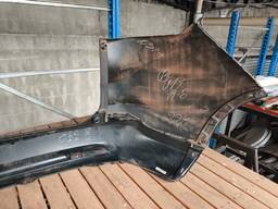 PARACHOQUE TRASEIRO C/ SENSOR CRV 2012 A 2014 PRETO DETALHE