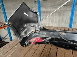 PARACHOQUE TRASEIRO C/ SENSOR HRV 2016 A 2021 PRATA DETALHE